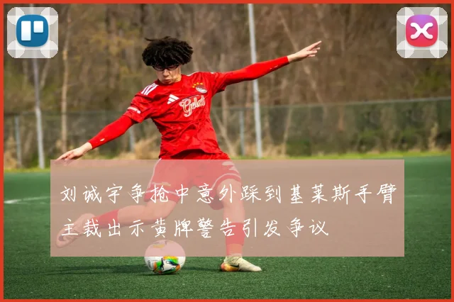 刘诚宇争抢中意外踩到基莱斯手臂主裁出示黄牌警告引发争议